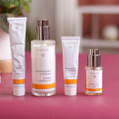 Swatch de Marshmalloword : Routine Peaux Sensibles, Dr. Hauschka