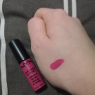 Swatch de Lipa02 : Soft matte lip cream, NYX