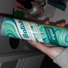 Swatch de Olivia15 : Shampoing Sec Original, Batiste