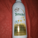 Swatch de Tamimimabiche : Huiles Précieuses Shampoing, Timotei
