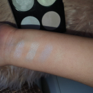 Swatch de ccKedii : Glow & highlights palette, Action
