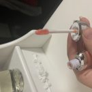 Swatch de Kdj2021 : 3D hydra lipgloss numéro 20, Kiko