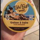 Swatch de Kdj2021 : Graisse à Traire SPF3 - Parfum vanille, Soleil Des Îles