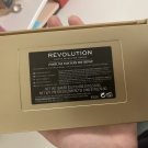 Swatch de Kdj2021 : Palette Fortune Favours the Brave, Makeup Revolution