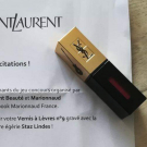 Swatch de anissafraise : Vernis à Lèvres - Rouge à Lèvres, Yves Saint Laurent