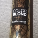 Swatch de anissafraise : SHAMPOOING COLOR BLOND 250ML LOTHMANN PARIS, Lothmann