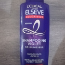 Swatch de anissafraise : Color Vive Shampooing Violet Déjaunisseur, Elsève