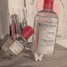 Swatch de anissafraise : Créaline H2O Solution Micellaire Démaquillante, Bioderma