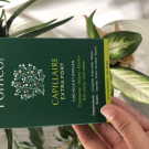 Swatch de drosebonbon : Capillaire Extra Fort, Poméol