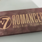 Swatch de floramakeup : Romanced, W7 Cosmetics