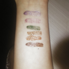 Swatch de Hikari : Soft ans Glaring Eyeshadow, Heng fang