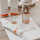 Swatch de Romys : Routine Peaux Sensibles, Dr. Hauschka