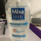 Swatch de Marinatxr : Eau micellaire, Mixa expert