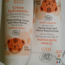 Swatch de Steff30 : Crème hydratante au beurre de karité visage et corps, Charlotte Baby Bio