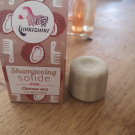 Swatch de Pooky2912 : Shampooing solide vanille et coco pour cheveux secs, Lamazuna