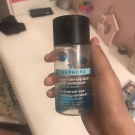 Swatch de Sirineeeee : Super démaquillant yeux waterproof, Sephora