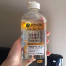 Swatch de Daphnemrc : Biphase Micellaire Tout en 1, Garnier