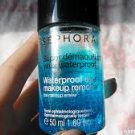 Swatch de Elux_ : Super démaquillant yeux waterproof, Sephora