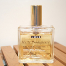 Swatch de Elux_ : Huile Prodigieuse - Huile Sèche multi-fonctions, Nuxe