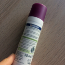 Swatch de GuntilipsSkincare : Fluide réparateur à l'avocat, Alverde
