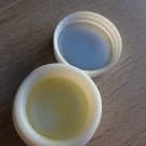 Swatch de GuntilipsSkincare : Baume Contour des Yeux, Dr. Hauschka