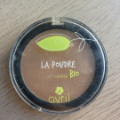 Swatch de GuntilipsSkincare : Poudre Compacte Certifiée Bio, Avril