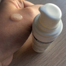 Swatch de GuntilipsSkincare : Fluide réparateur à l'avocat, Alverde