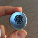 Swatch de GuntilipsSkincare : Ombre à Paupières Recharge, Nabla