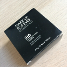 Swatch de GuntilipsSkincare : Poudre HD Microfinition, Make Up For Ever