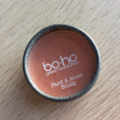 Swatch de GuntilipsSkincare : Fard à joues, Boho Green