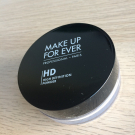 Swatch de GuntilipsSkincare : Poudre HD Microfinition, Make Up For Ever
