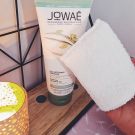 Swatch de pyxides_flacons : Gel nettoyant purifiant, Jowae