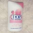 Swatch de Amandiyne : Gel Douche Douceur d'Enfance Barbe à Papa à la Fraise, Dop