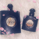 Swatch de Amandiyne : Black Opium Eau de parfum, Yves Saint Laurent