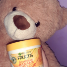 Swatch de TracyDoudouLogan : Masque Hair Food Banane, Garnier Fructis