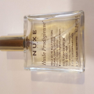 Swatch de Sabine Dcs : Huile Prodigieuse - Huile Sèche multi-fonctions, Nuxe