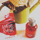 Swatch de Sabine Dcs : Amor Amor - Eau de Toilette, Cacharel