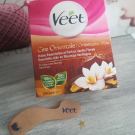 Swatch de anissafraise : Cire orientale à l'huile d'argan, Veet