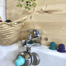 Swatch de melimelook : Diffuseur d'huiles essentielles pour la douche, SKINJAY