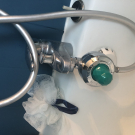 Swatch de drosebonbon : Diffuseur d'huiles essentielles pour la douche, SKINJAY