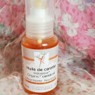 Swatch de jodanelle : Huile de carotte, Laboratoire du Haut-Ségala