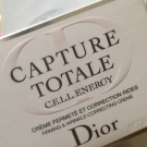Swatch de lesedenrocs : Crème fermeté et correction rides -Dior Capture Totale CE.L.L.ENERGY -soin anti-âge global, Dior