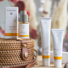 Swatch de Crapette : Routine Peaux Sensibles, Dr. Hauschka