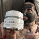 Swatch de Une julie verte : Supermud - Masque Soin Purifiant, Glamglow