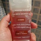 Swatch de favar40 : GEL DOUCHE SURGRAS AMBRE - Laboratoire BEAUTERRA, Labo