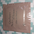 Swatch de Lele234 : Eau de Parfum Quelques Notes d'Amour, Yves Rocher