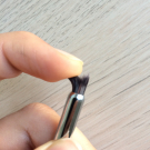 Swatch de GuntilipsSkincare : Pinceau Lèvres Précision N°81, Sephora