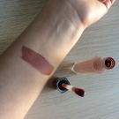 Swatch de GuntilipsSkincare : Liquid Matte - Rouge à Lèvres liquide mat, Huda Beauty