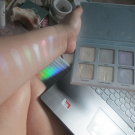 Swatch de fanninès : Glow Kit Moonchild - Palette d'enlumineurs, Anastasia Beverly Hills