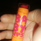 Swatch de olongo39 : Baby Lips Baume à Lèvres Teinté, Maybelline New York
